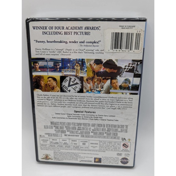 RAIN MAN SPECIAL EDITION DVD | MOVIE - Picture 2 of 2